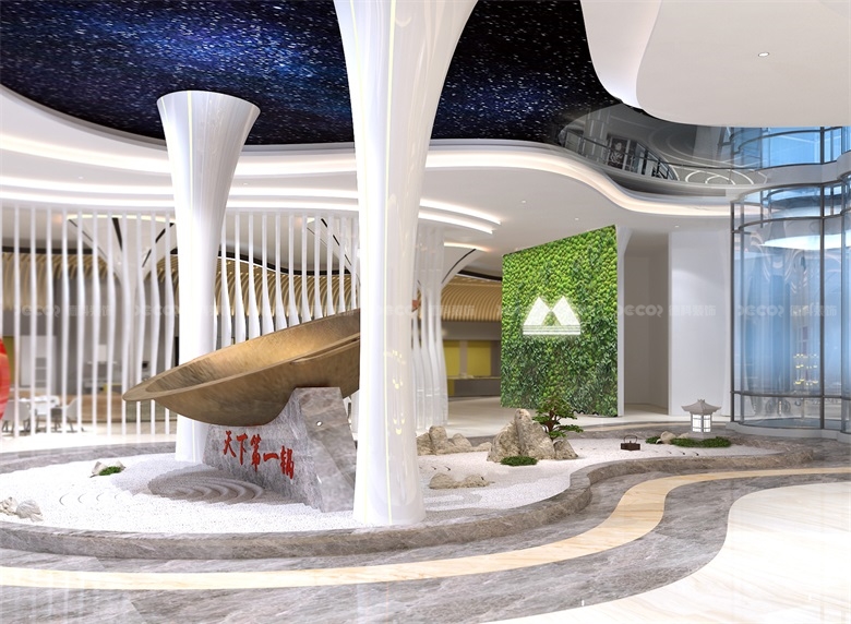 在企業(yè)展廳裝修設(shè)計中，如何運用品牌元素和視覺識別系統(tǒng)？