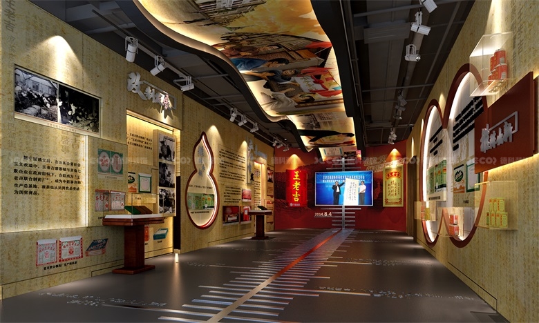 在企業(yè)展館裝修中，如何合理安排展示品的順序和布局？